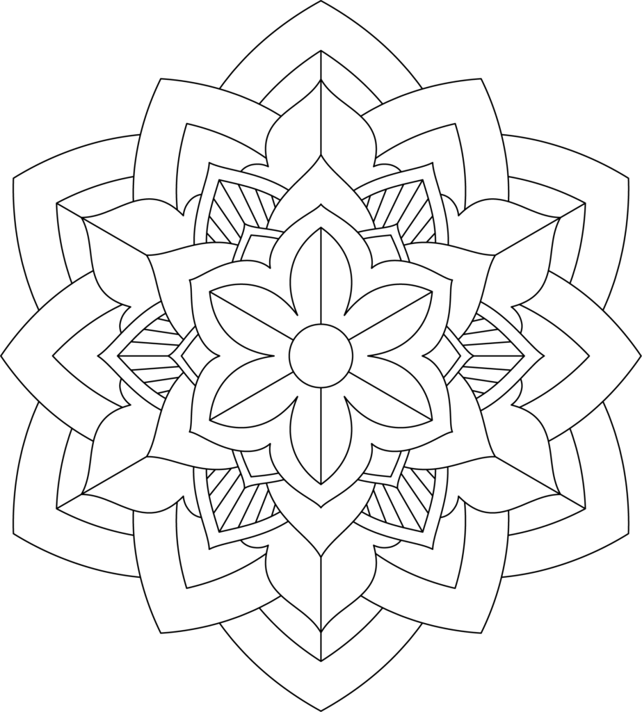 mandalas para colorear