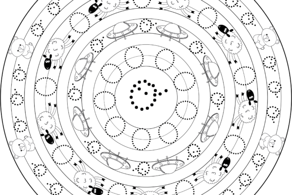 mandala vocal o para niños